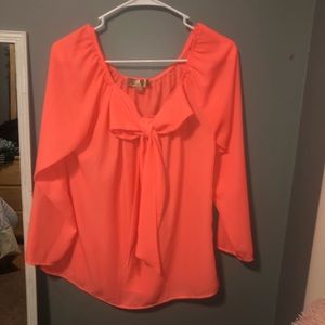 The bow blouse